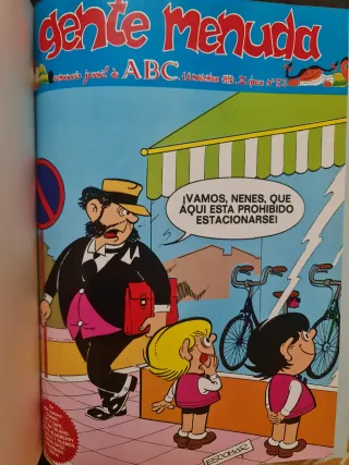 3 tomos ABC.Gente menuda, blanco y negro,ver