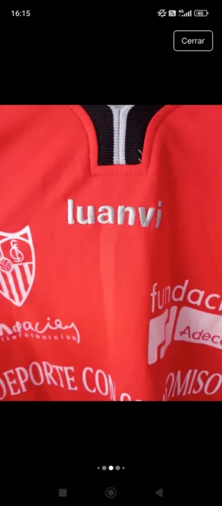 Camiseta Portero Sevilla FC