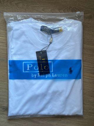 Camiseta Polo Ralph Lauren Blanca Talla M