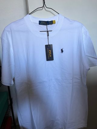 Camiseta Polo Ralph Lauren Blanca Talla M
