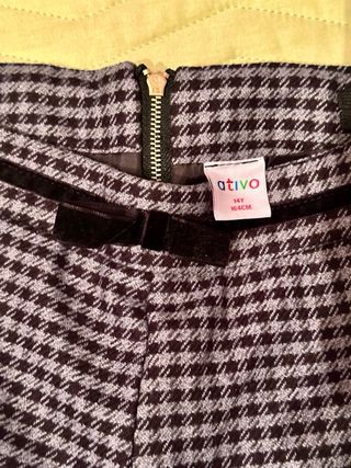 Pantaloncini eleganti pied de poule - 14 anni