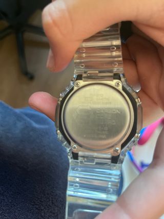 Reloj Casio G-Shock Azul y Plateado