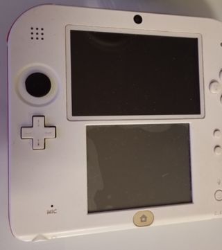 Nintendo 2DS con Super Mario Bros. 2 y Mario Party