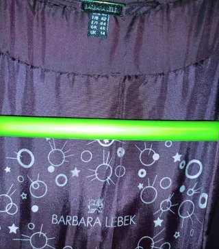 Chaqueta acolchada negra XXL