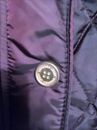 Chaqueta acolchada negra XXL