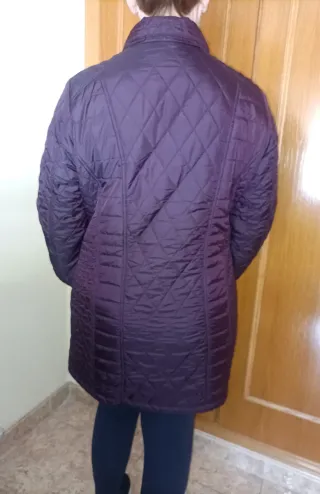 Chaqueta acolchada negra XXL