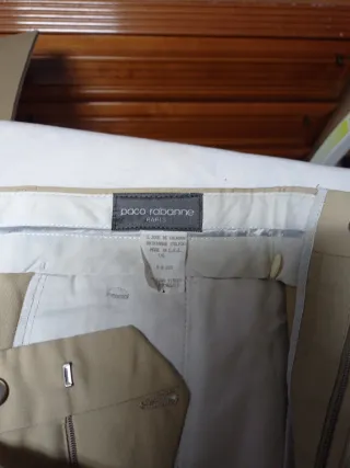 Pantalón Paco Rabanne Beige Hombre