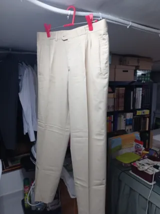 Pantalón Paco Rabanne Beige Hombre