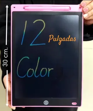 Tablet Escritura y Dibujo LCD 12" Rosa