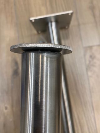 Poste Banderola Exterior Acero Inoxidable