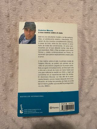 A tres metros sobre el cielo (Spanish Edition)