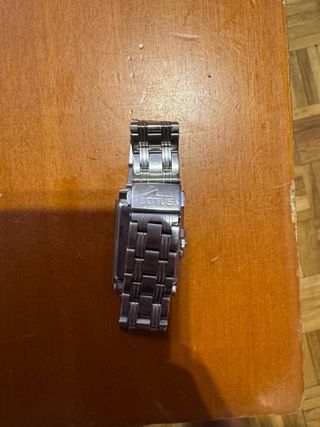 Reloj Lotus Mujer Negro/Plata Como Nuevo