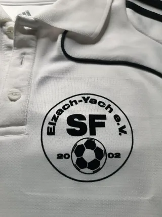 Polo Adidas calcio bianco