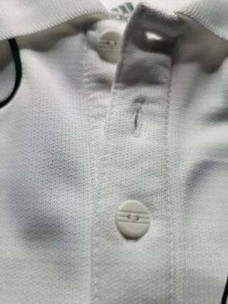 Polo Adidas calcio bianco