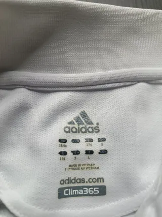 Polo Adidas calcio bianco