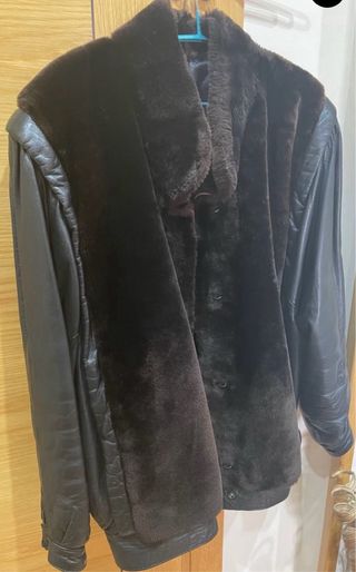 Cazadora Piel y Mutón