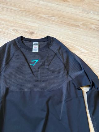Gymshark Onyx 5.0 Seamless Long Sleeve T-Shirt L