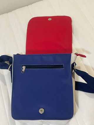 Bolso Vintage  Rojo y Azul