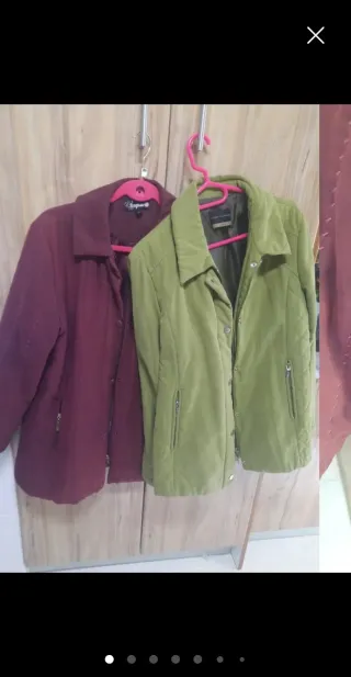 2 ABRIGOS CHAQUETÓN