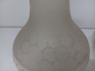 Lote 3 tulipas clásicas con decoración relieve