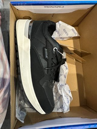 Zapatillas Joma Piel y Terciopelo Negras Talla 36