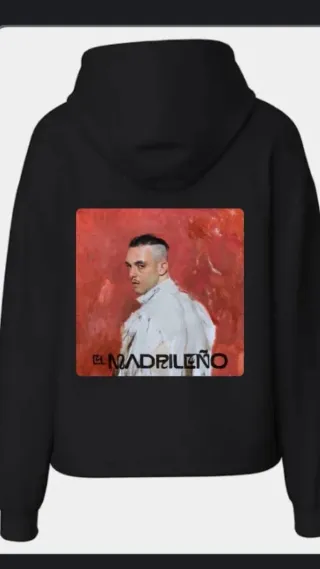 Sudadera Negra El madrileño