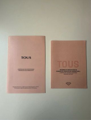 Anillo TOUS Oro Blanco 18kt Diamante