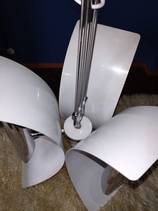 Lampadario Goffredo Reggiani Metallo Cromato