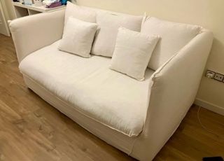 Sofá Cama Lino Blanco Maisons du Monde