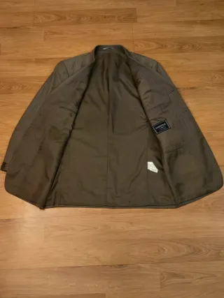 Chaqueta americana Bordonal café