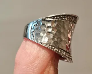 Anillo John Hardy Plata con Brillantes