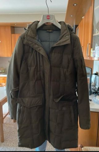 Giacca pesante Woolrich verde oliva taglia L