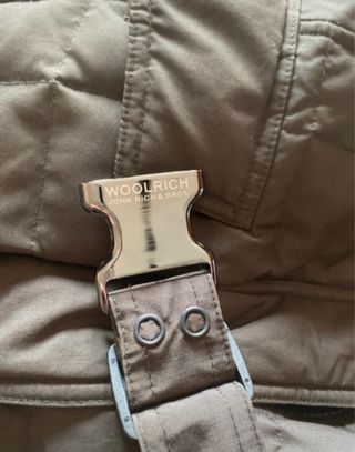 Giacca pesante Woolrich verde oliva taglia L