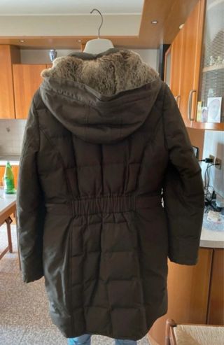 Giacca pesante Woolrich verde oliva taglia L