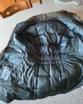Giacca pesante Woolrich verde oliva taglia L