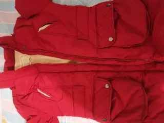 Cazadora niña roja talla 12