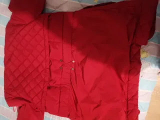 Cazadora niña roja talla 12