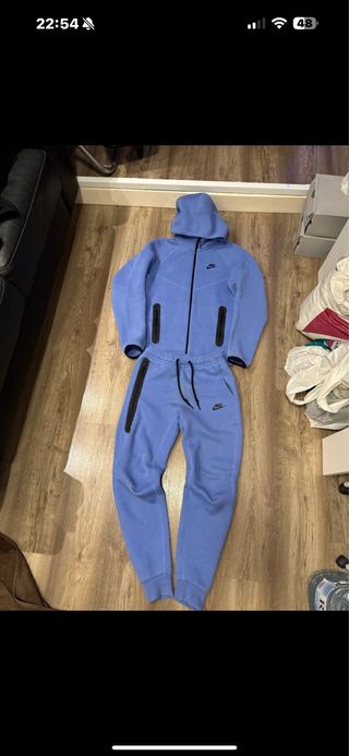 Tuta Nike Tech Fleece Azul