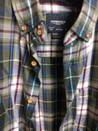 Camisa Springfield cuadros M