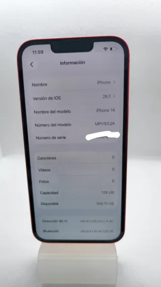 iPhone 14 Rosso Ricondizionato