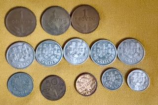 Lote Monedas Portugal 1892-1944 y más recientes