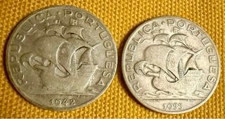 Lote Monedas Portugal 1892-1944 y más recientes