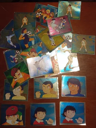 Lote 26 cromos Oliver y Benji Panini