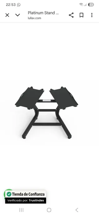 Soporte Mancuernas Lullax