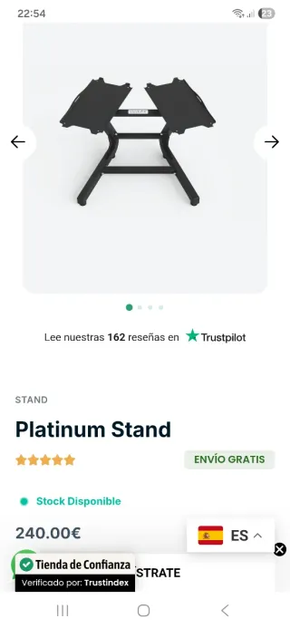 Soporte Mancuernas Lullax