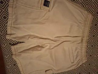 Pull&Bear Pantalón Corto Cargo Beige Talla M