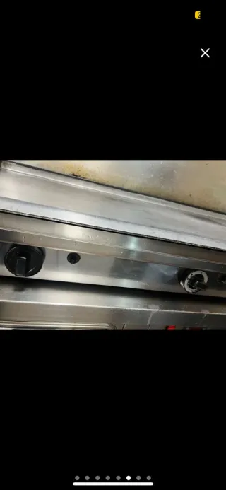 Plancha de cocina profesional