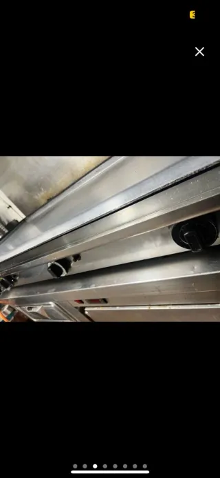Plancha de cocina profesional