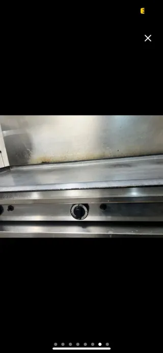 Plancha de cocina profesional