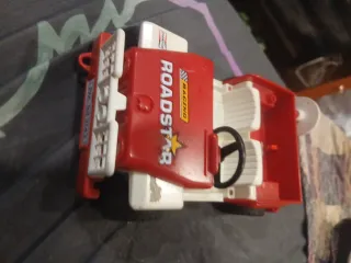 Jeep Roadster Rojo y Blanco playmobil